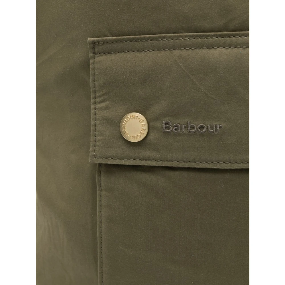 Barbour Groene Rugzak met Topritssluiting Green Heren