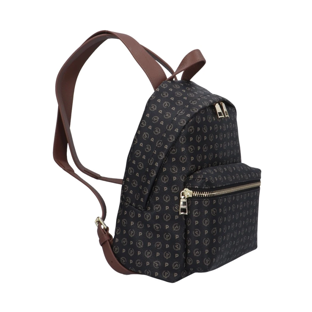 Pollini Heritage Rugzak met Ritssluiting Black Dames