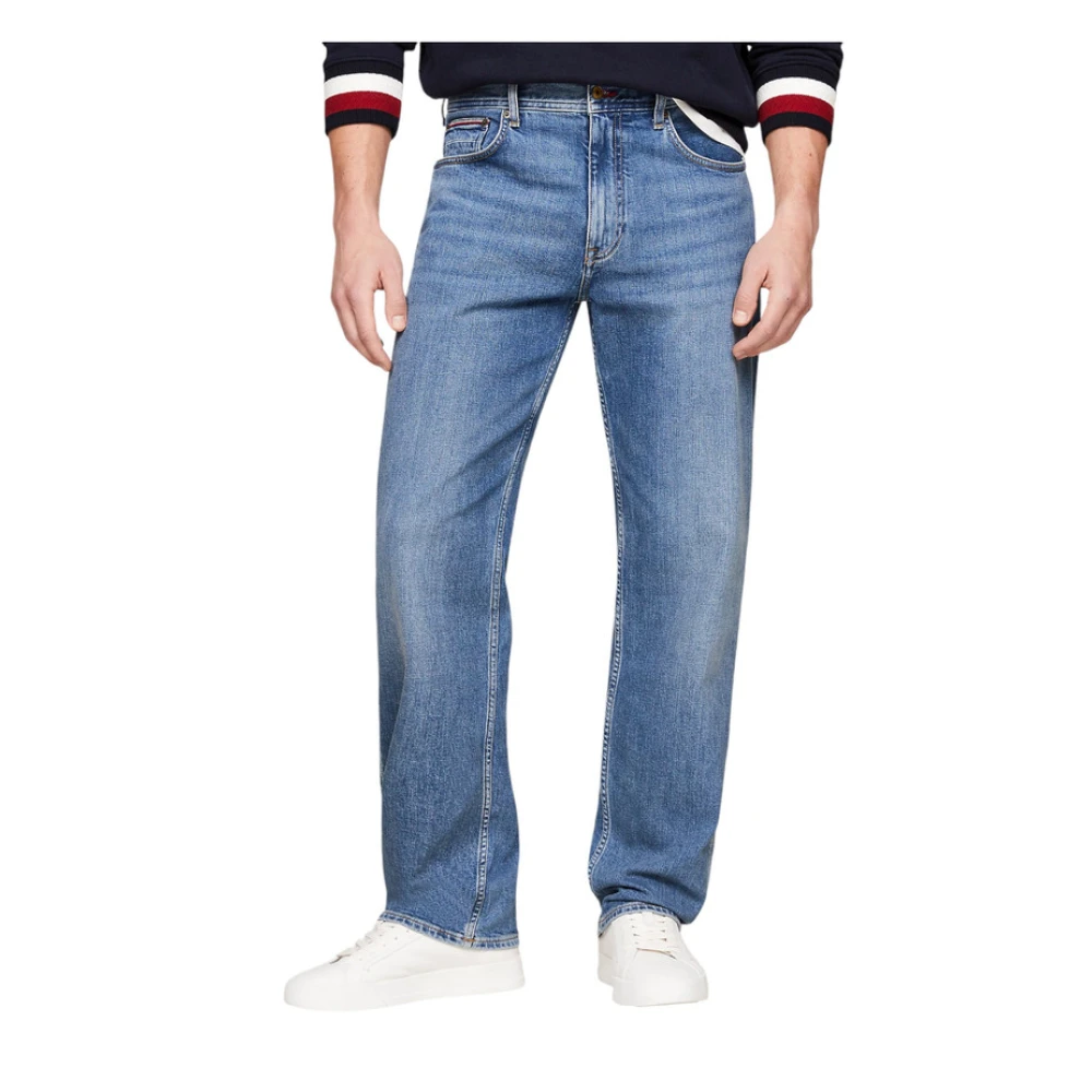 Tommy Hilfiger Klassieke Straight Fit Denim Jeans Blue Heren