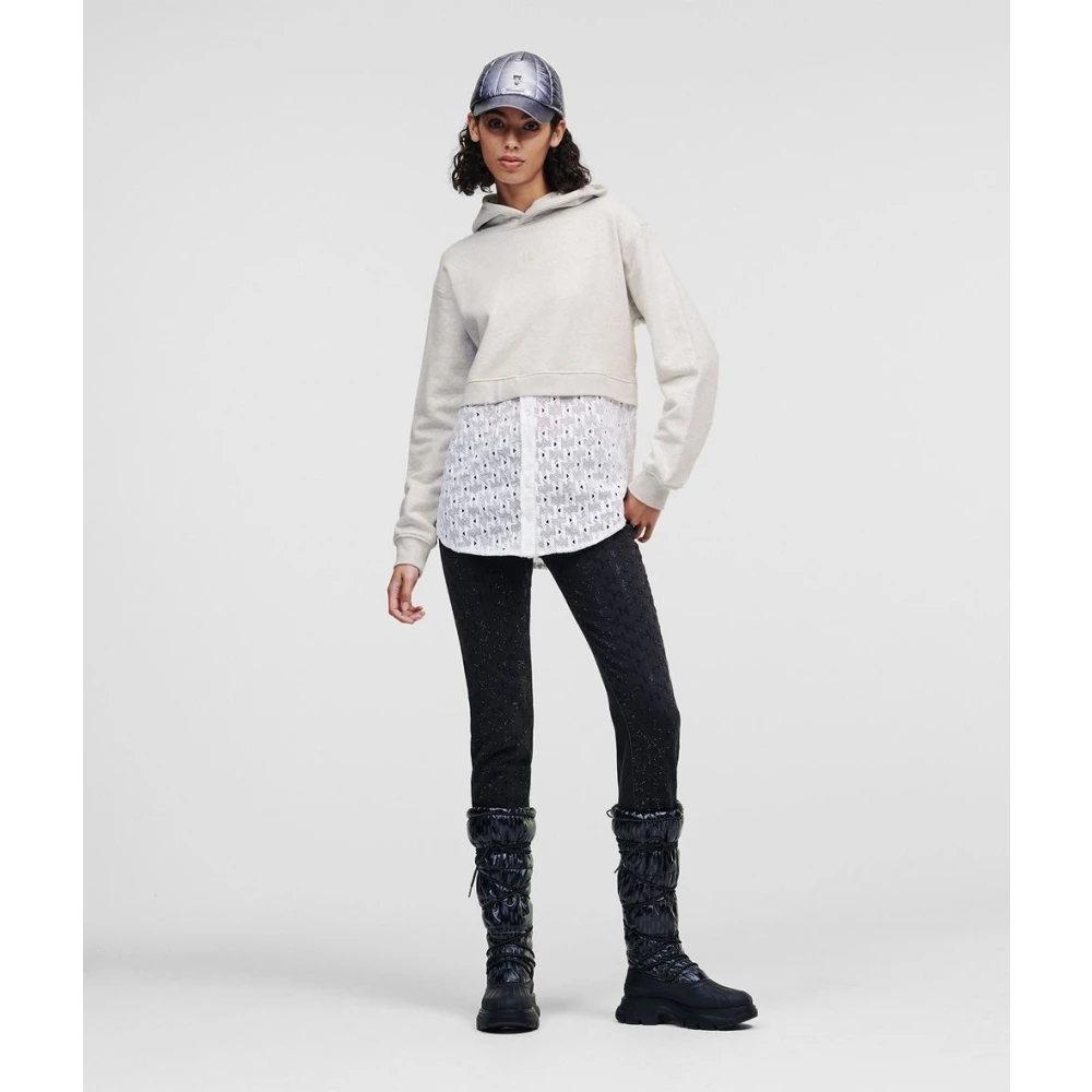 Karl Lagerfeld Capuchon Gray Dames