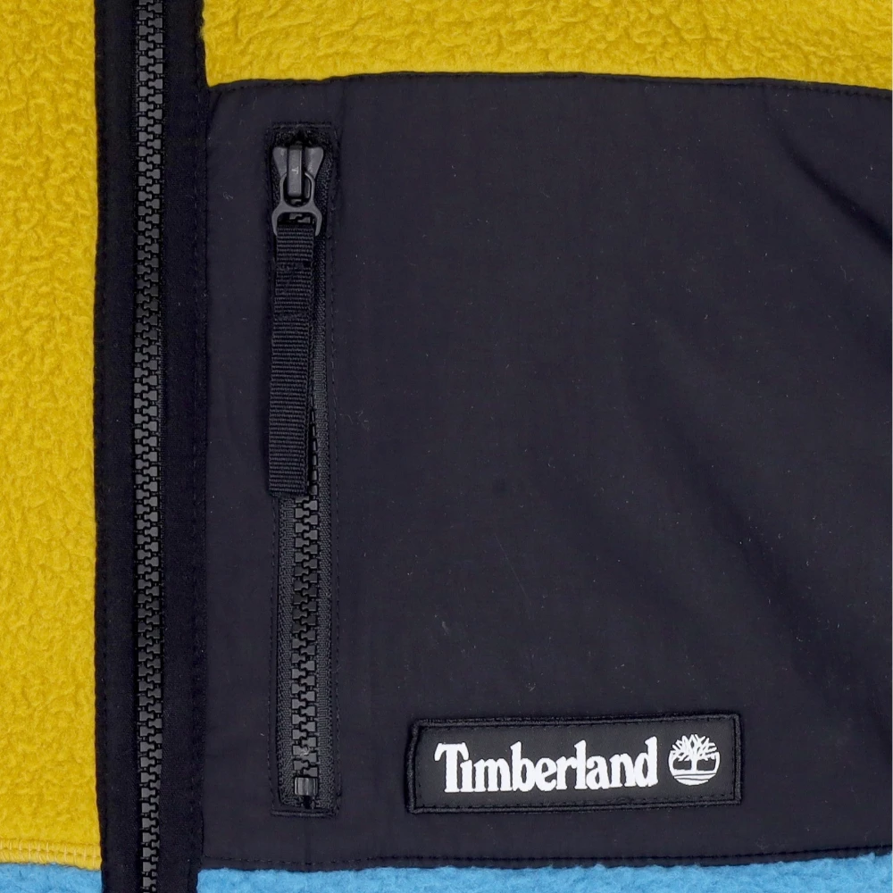 Timberland Sherpa Fleece Vest Golden Palm Multicolor Heren