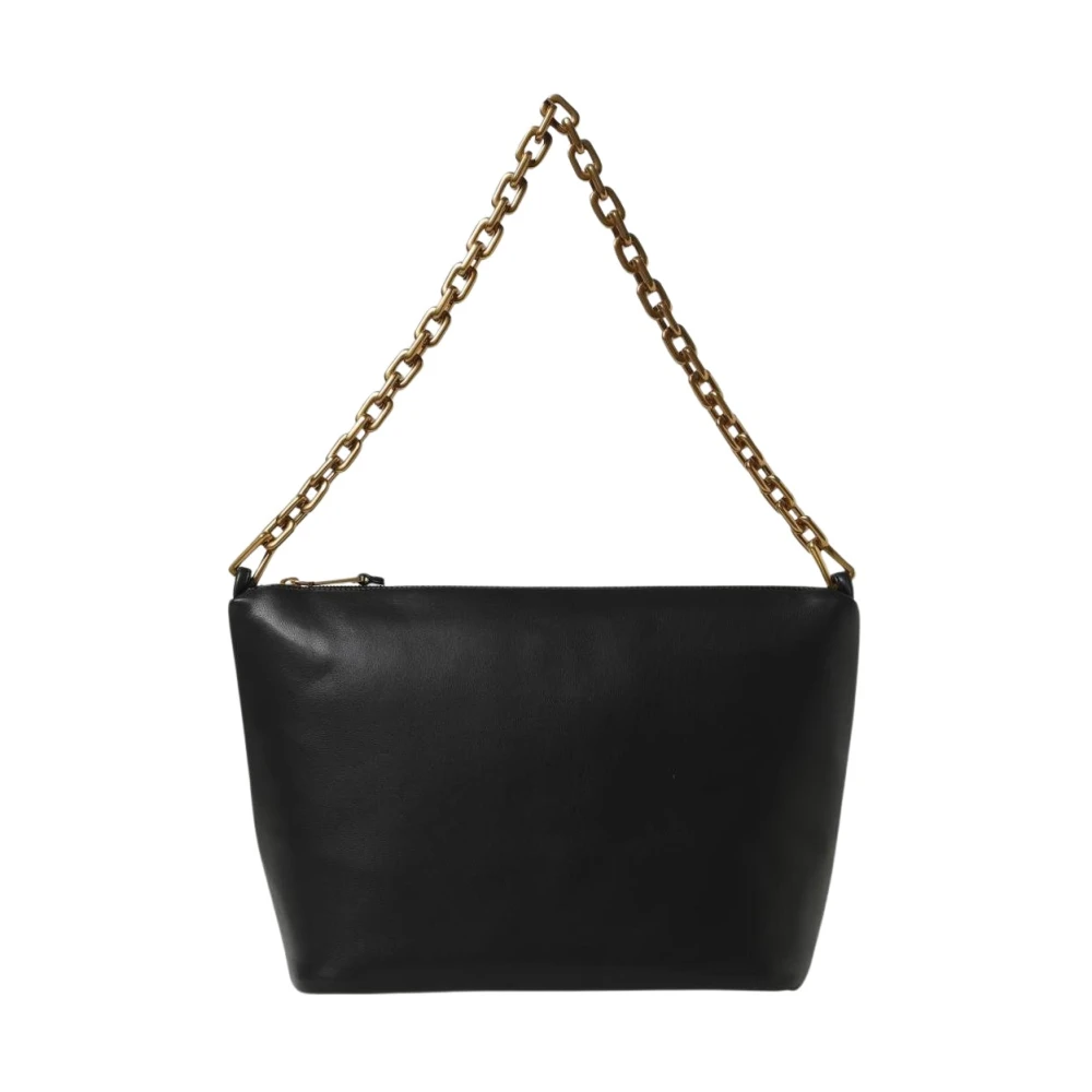 Emporio Armani Women's Black Chain Detail Shoulder Bag