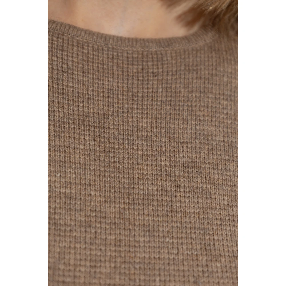 Max Mara Wollen top Fosco Brown Dames