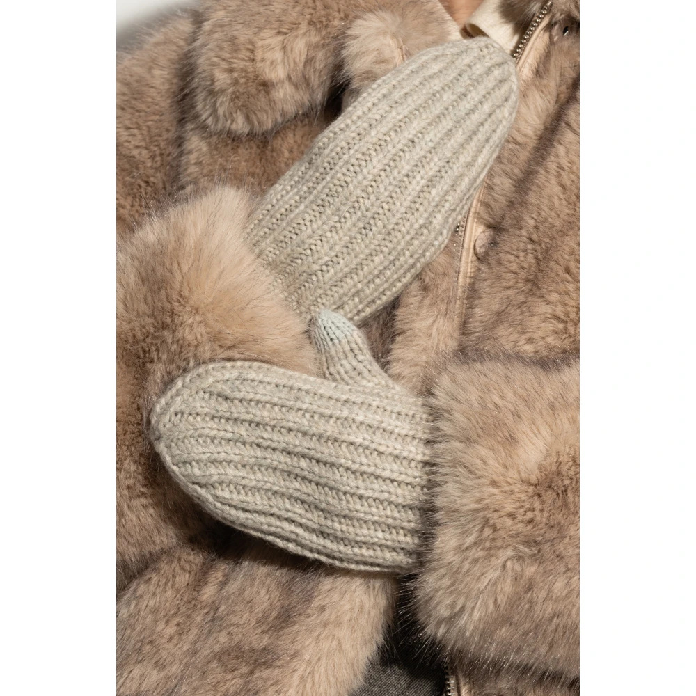 Ugg Handschoenen met logopatch Gray Dames