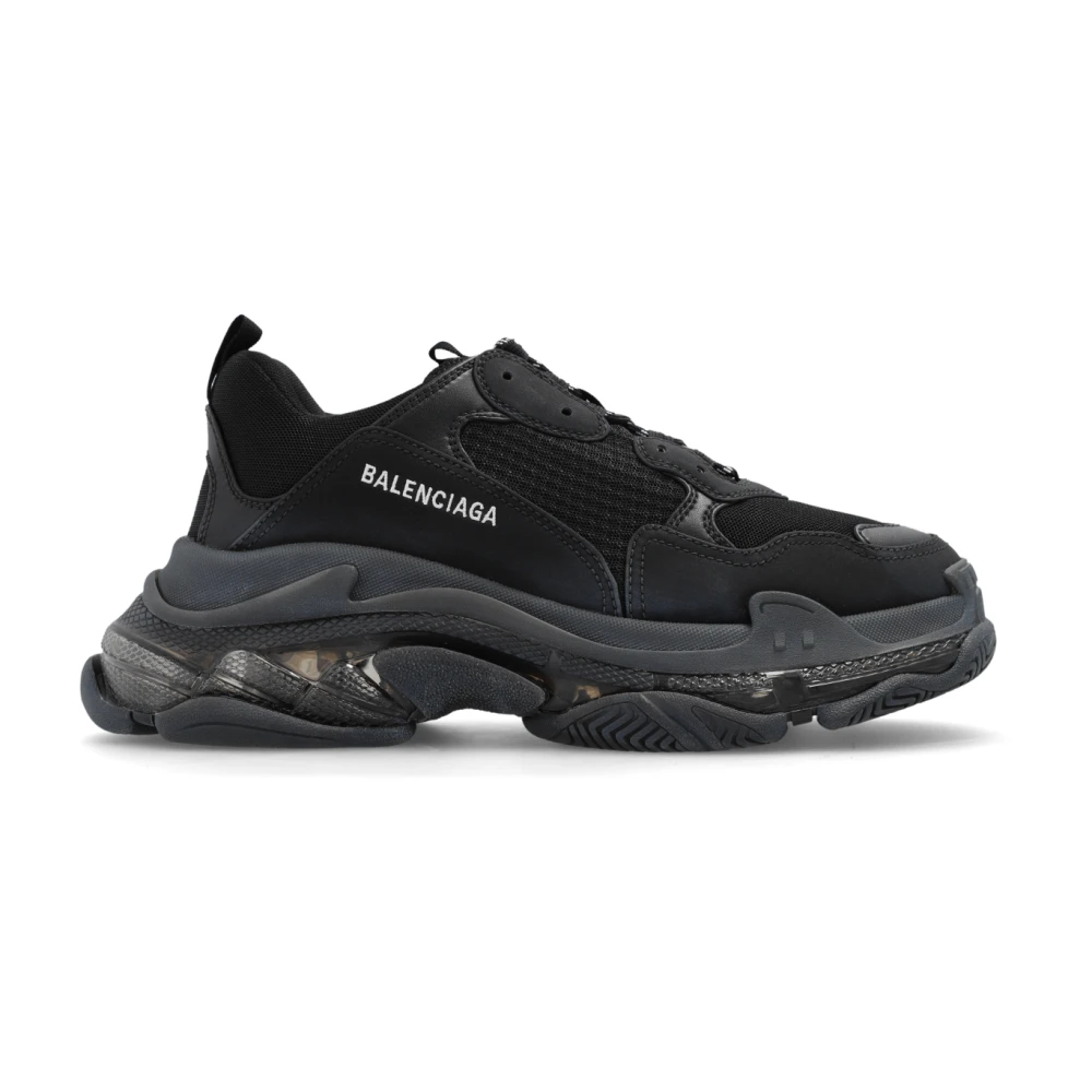 Balenciaga Triple S Clear Sole Sneaker Heren Schoenen Zwart