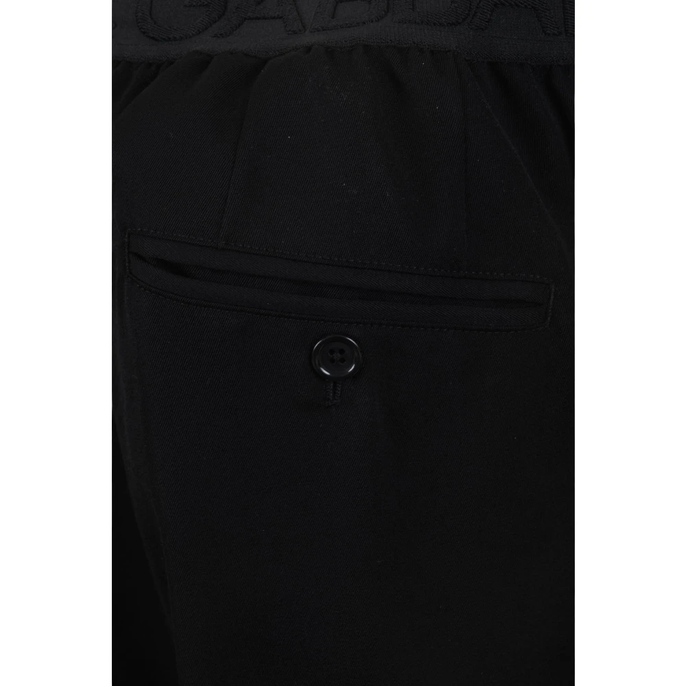 Dolce & Gabbana Stijlvolle Herenbroek Black Heren