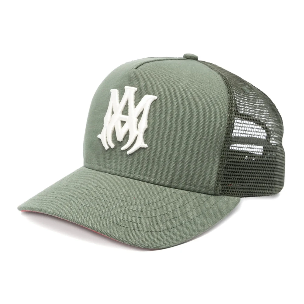 Amiri Men's Green Ma Trucker Hat