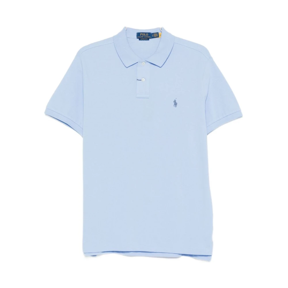Polo Ralph Lauren Men's Blue Polo Shirts, M, Short-Sleeve Polo Shirt