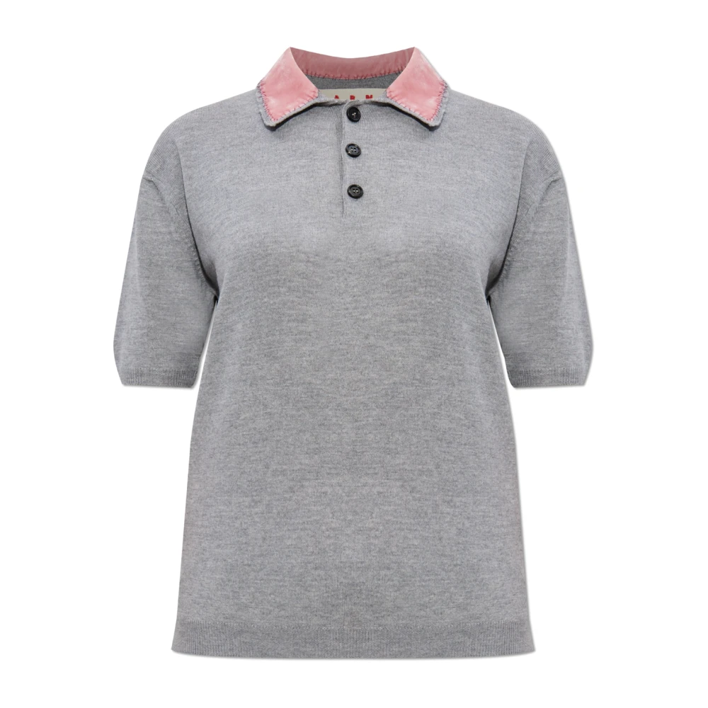 Marni - Tops > Polo Shirts - Gray - Marni - Modalova