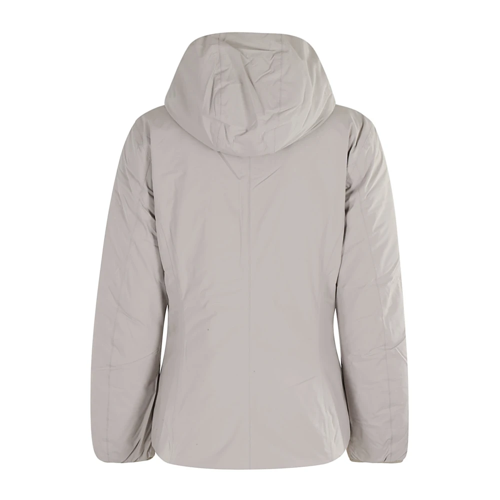 K-way Thermo Double Stijlvolle Lily Jas Brown Dames