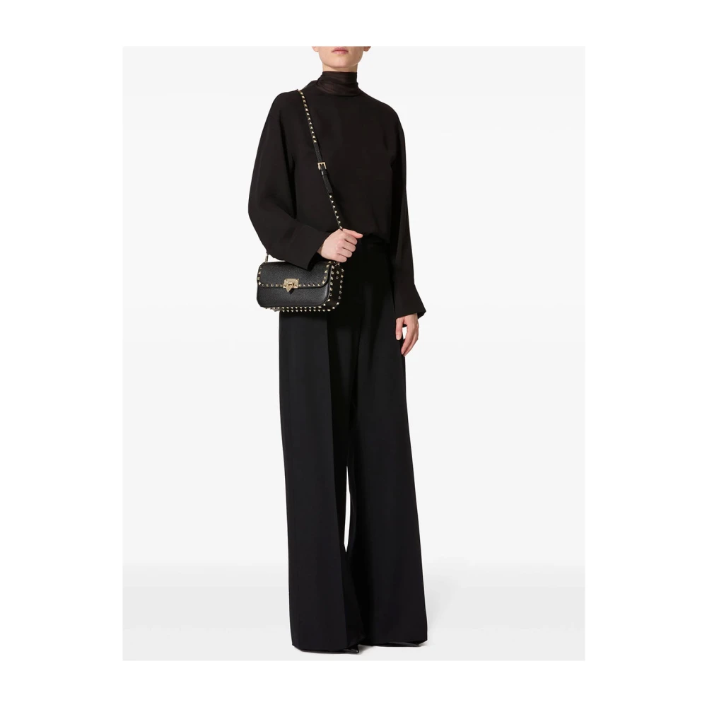 Valentino Garavani Stijlvolle Schoudertas Black Dames