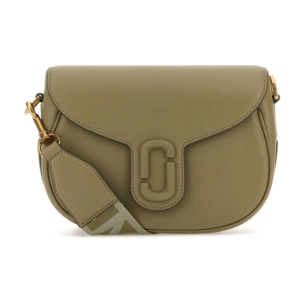 Marc Jacobs Army Green Läder Crossbody Väska Green, Dam