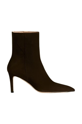 Stilettklack Mocka Ankelboots