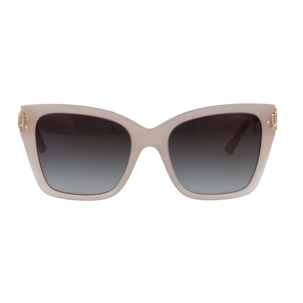Jimmy Choo Women's Beige Sunglasses,, Chic Sunglasses With Style 0Jc5012 Medium