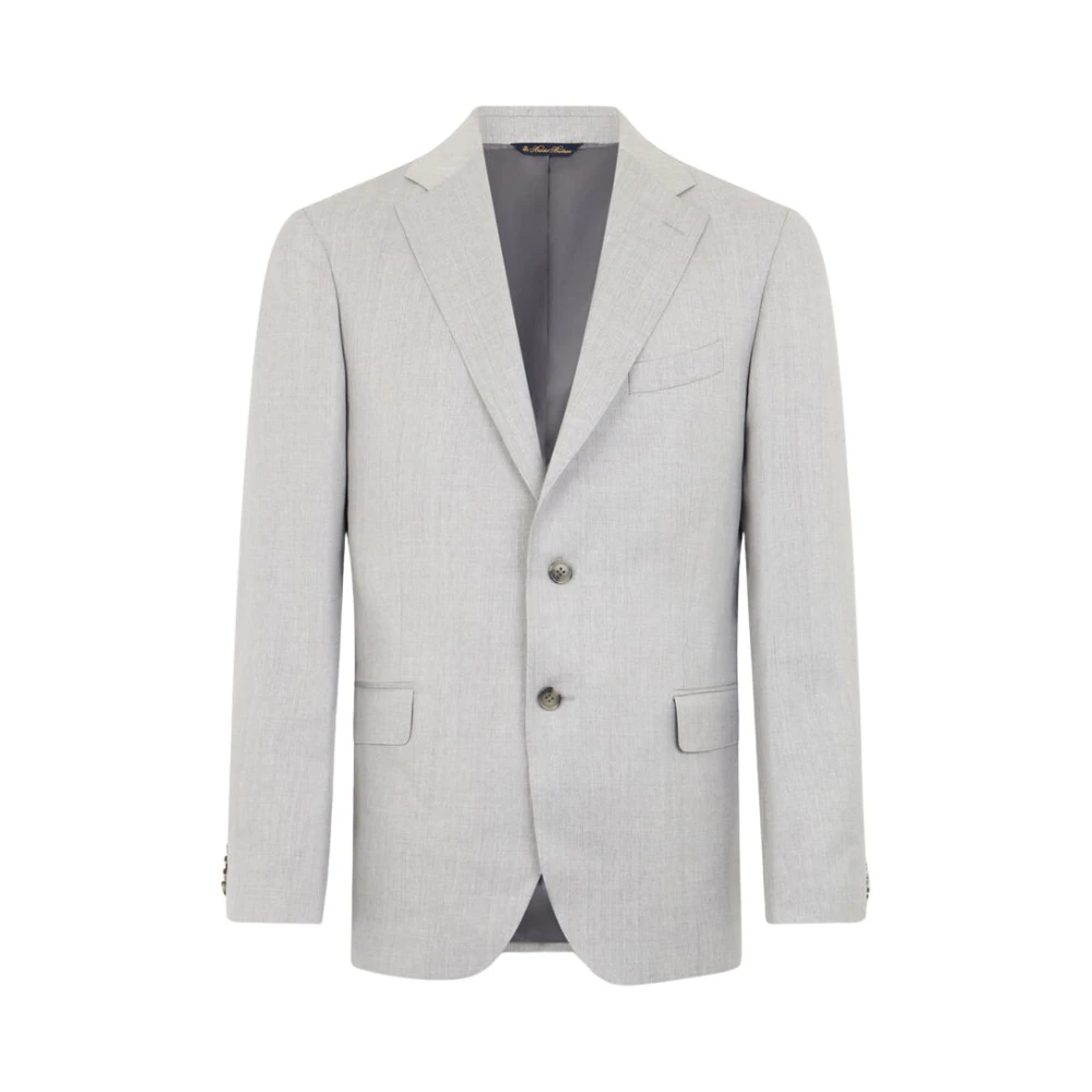 Brooks Brothers Men's Gray Blazers, 4XL, Virgin Wool Blazer