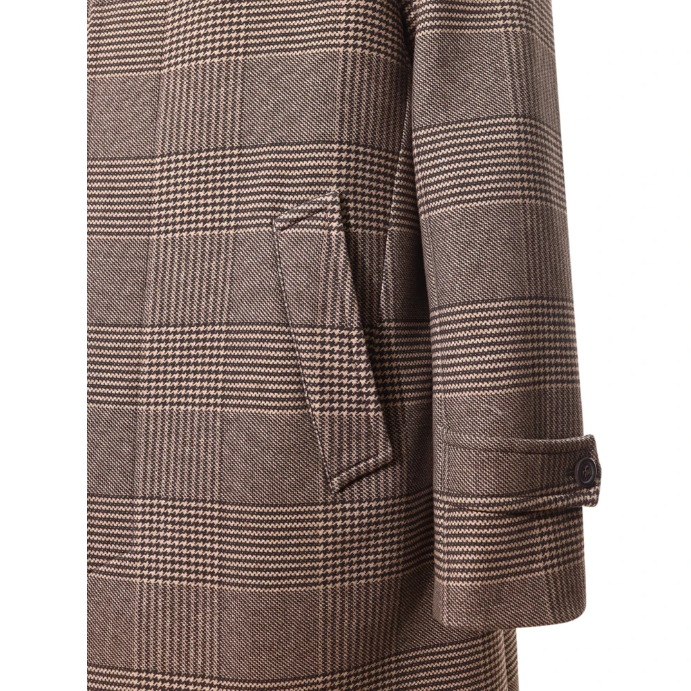 Circolo 1901 Donkerbruine Jas met Knoopsluiting Brown Heren
