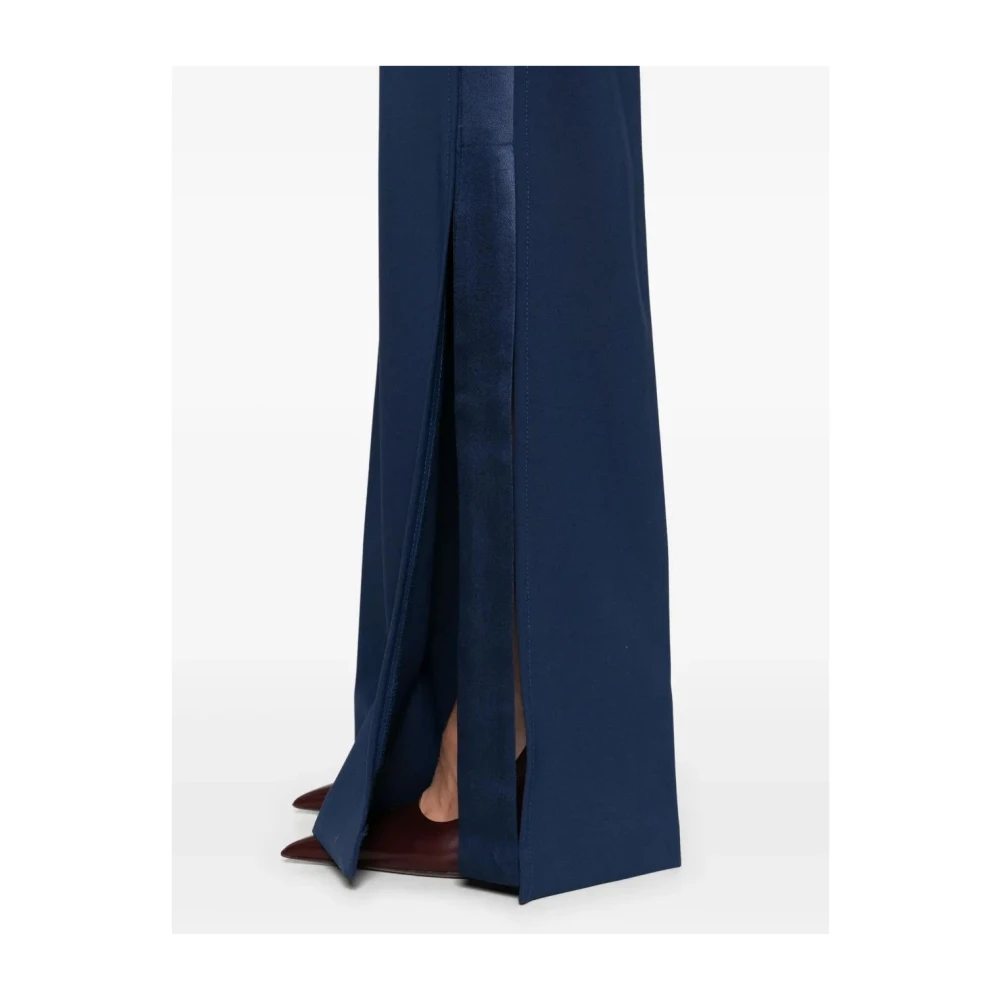 Elisabetta Franchi Stijlvolle Casual Broeken voor Vrouwen Blue Dames