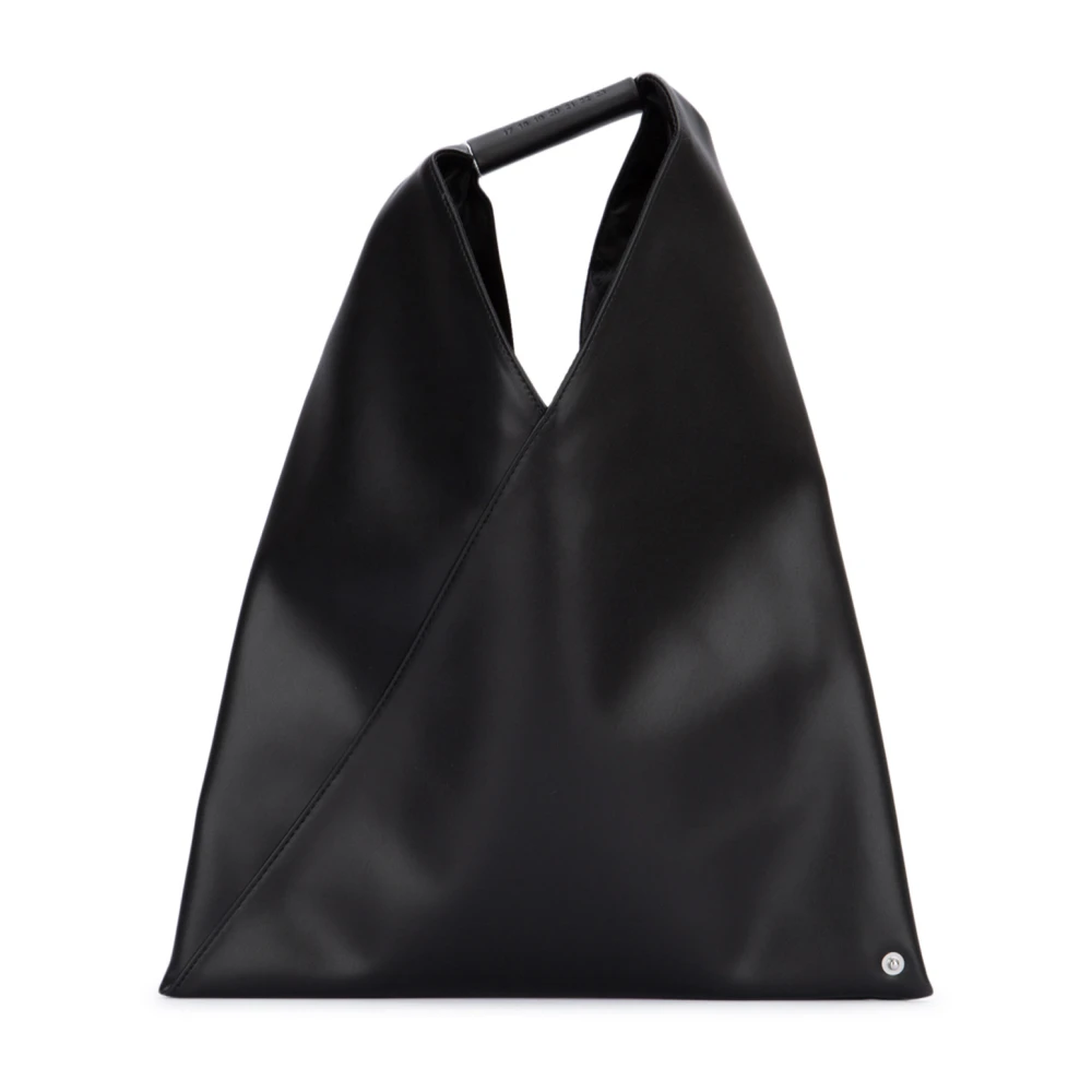 Maison Margiela Zwarte handtas met driehoekige silhouet Black Dames