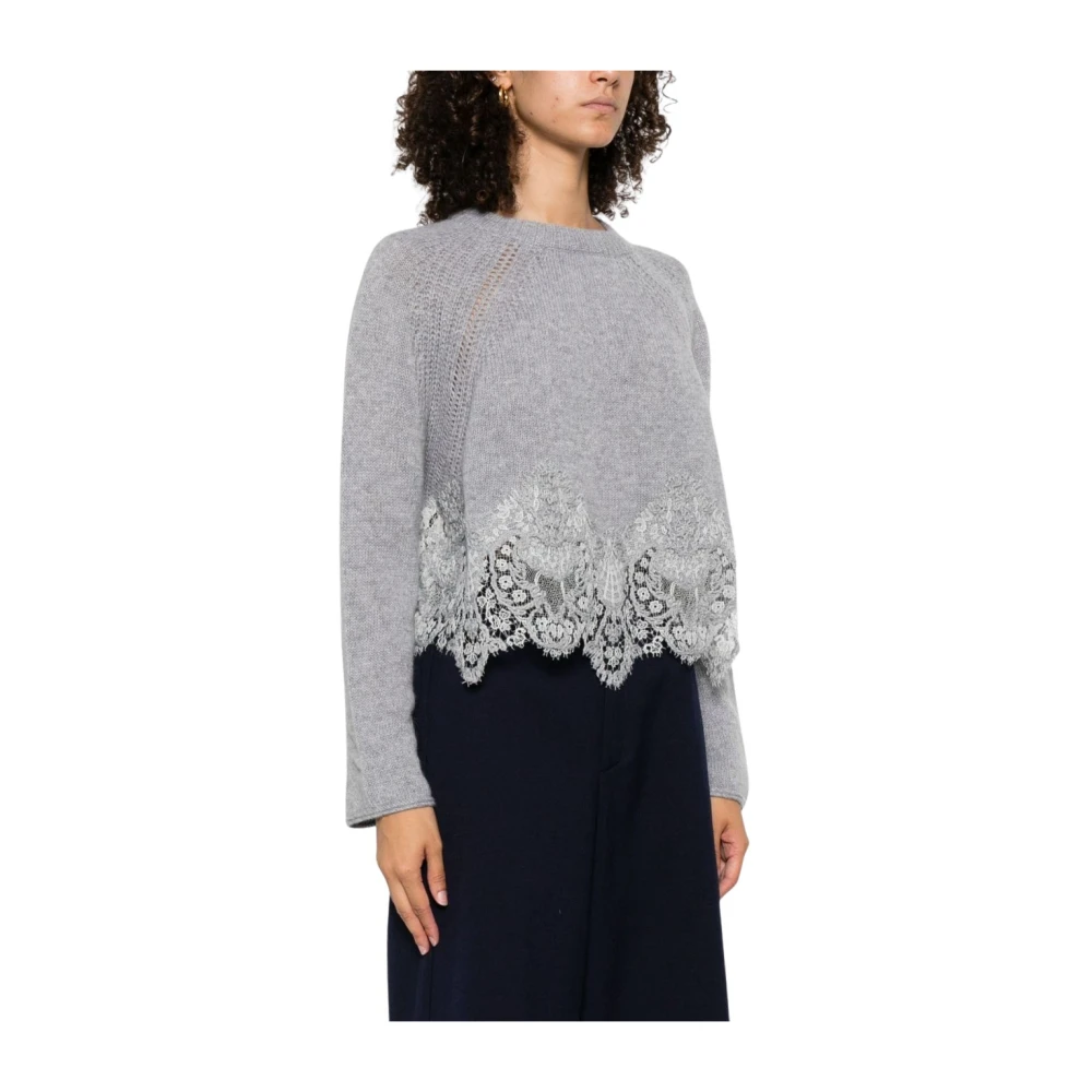 Knitwear > Cashmere Knitwear - - Ermanno Scervino - Modalova