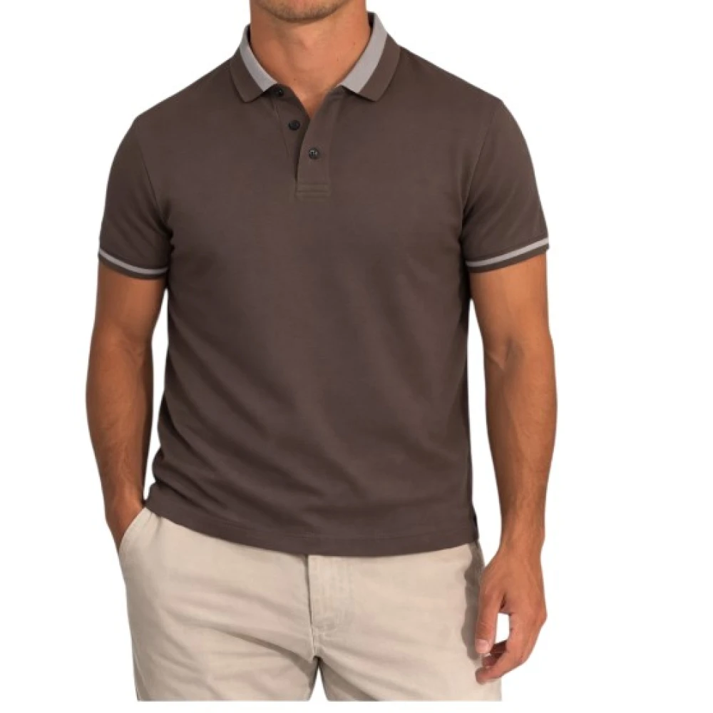 Emporio Armani Herren Braun Oberteile, Xlgröße: