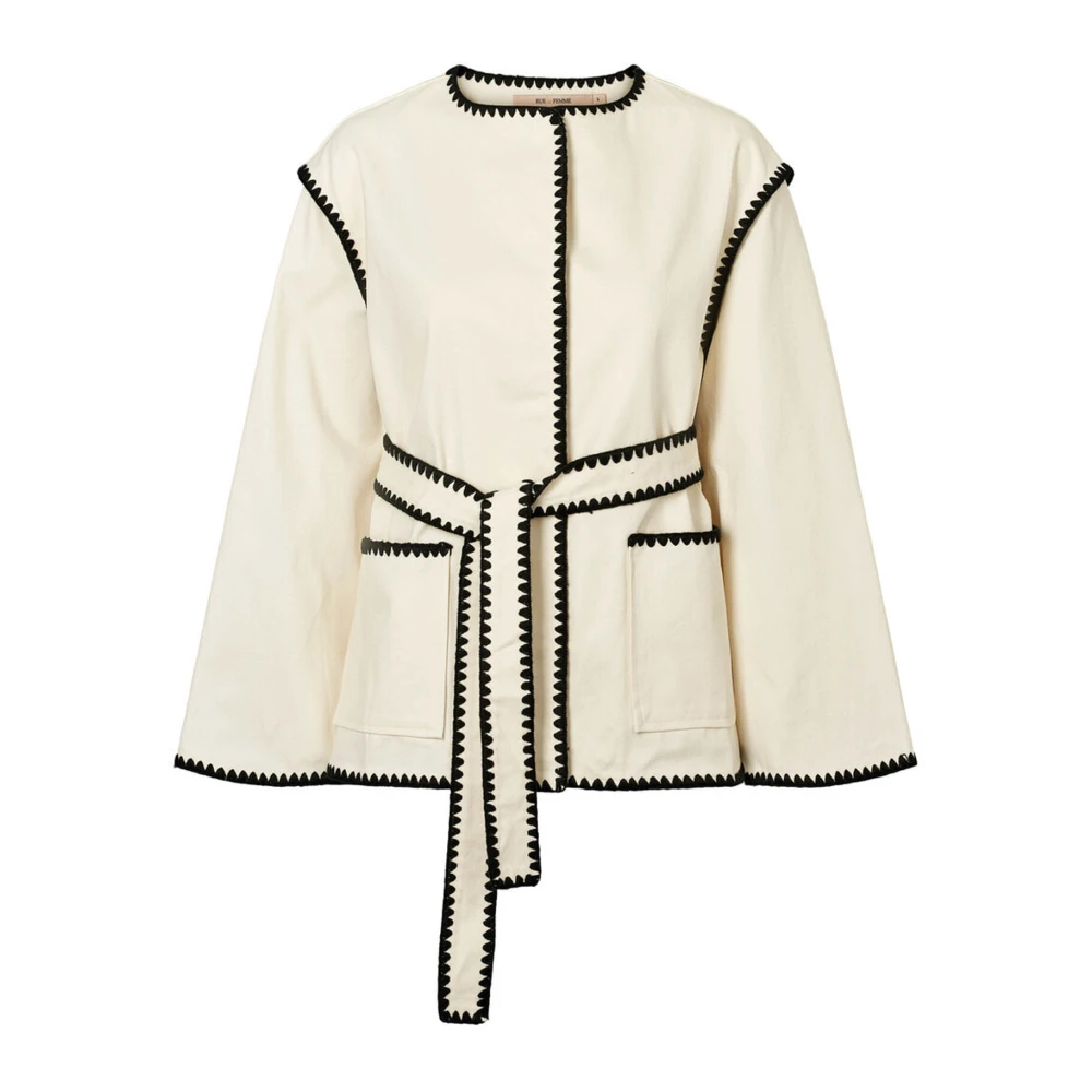 RUE de Femme Elegante Gloriana Kimono Off White Dames