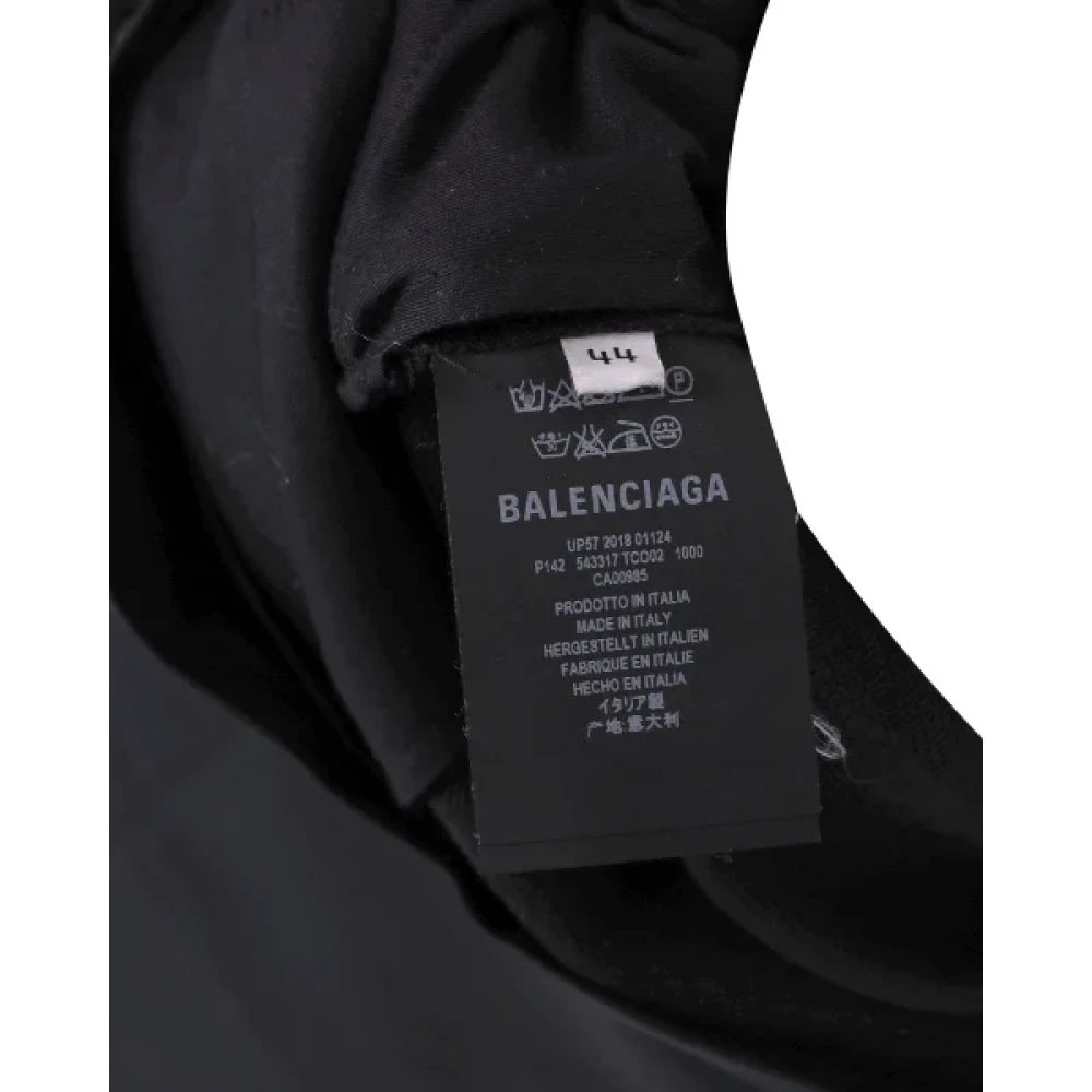 Balenciaga Vintage Pre-owned Polyester bottoms Black Heren