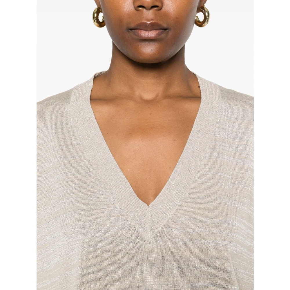 Fabiana Filippi Grijze Sweater Dameskleding Gray Dames