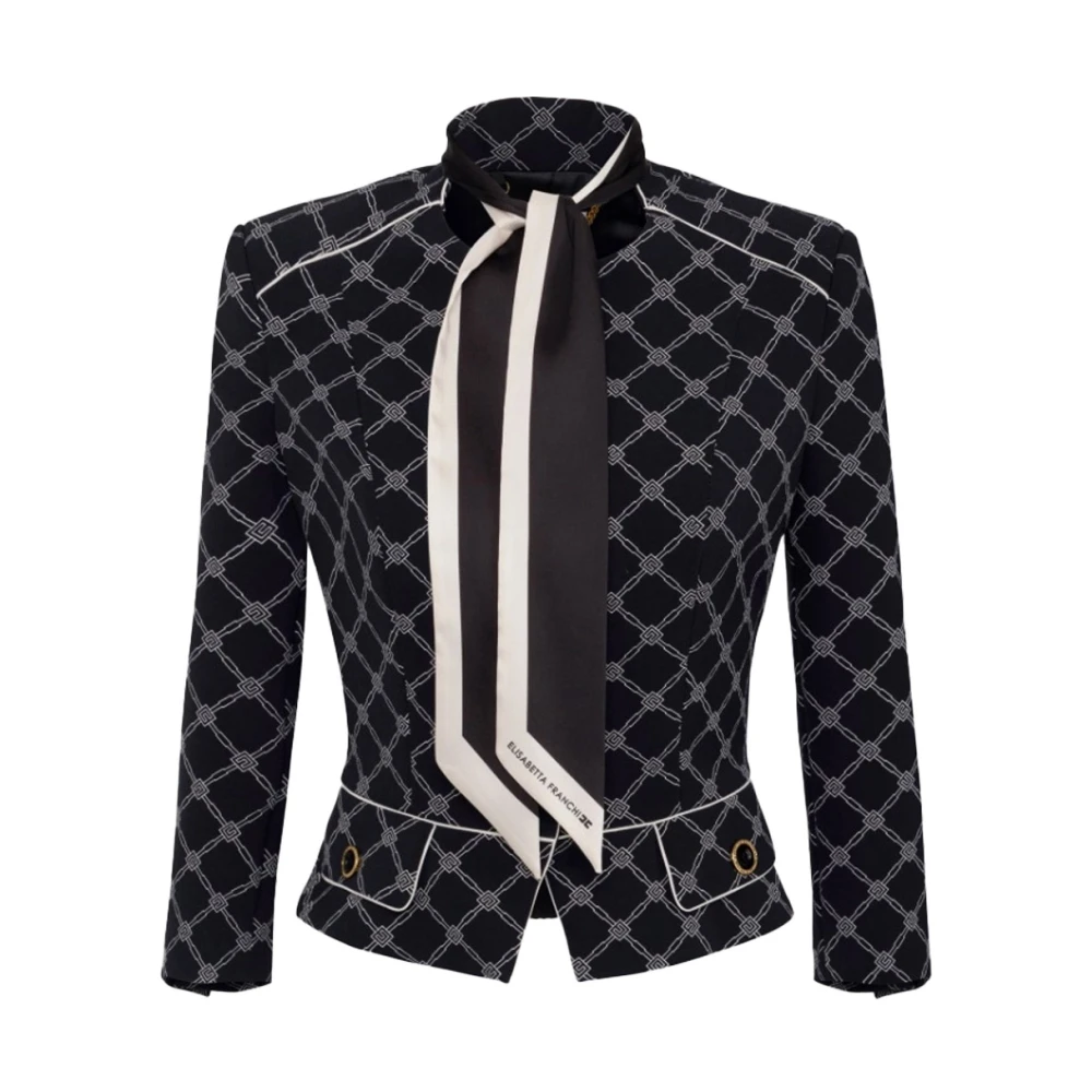 Jackets > Light Jackets - - Elisabetta Franchi - Modalova