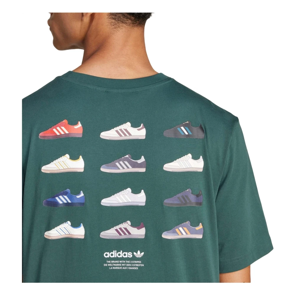 Adidas T-shirt Green Heren