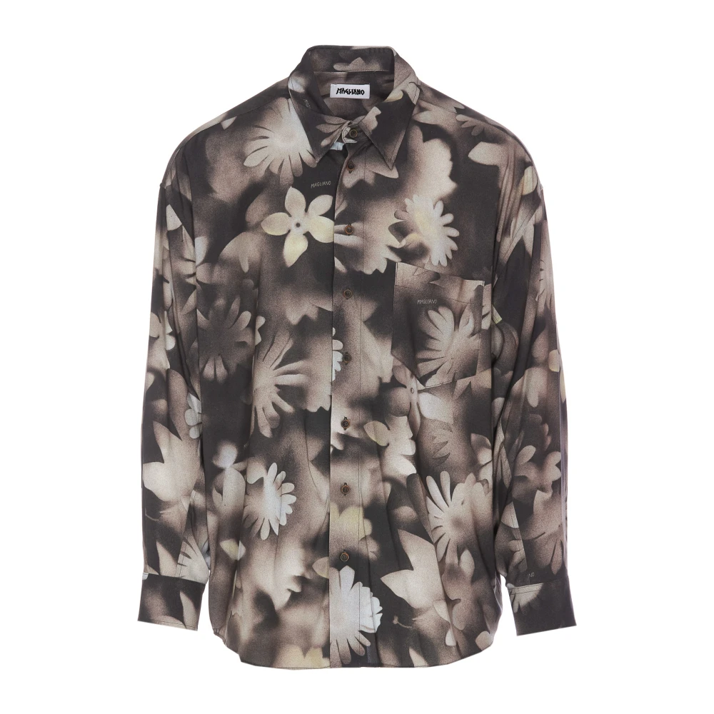 Magliano Herren Grau Shirts, Sgröße: