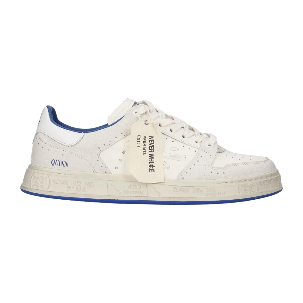 Premiata Men's Beige Sneakers, 9 Uk, Quinn 6686 Trainers