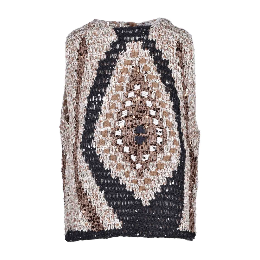 Knitwear > Round-neck Knitwear - - Brunello Cucinelli - Modalova