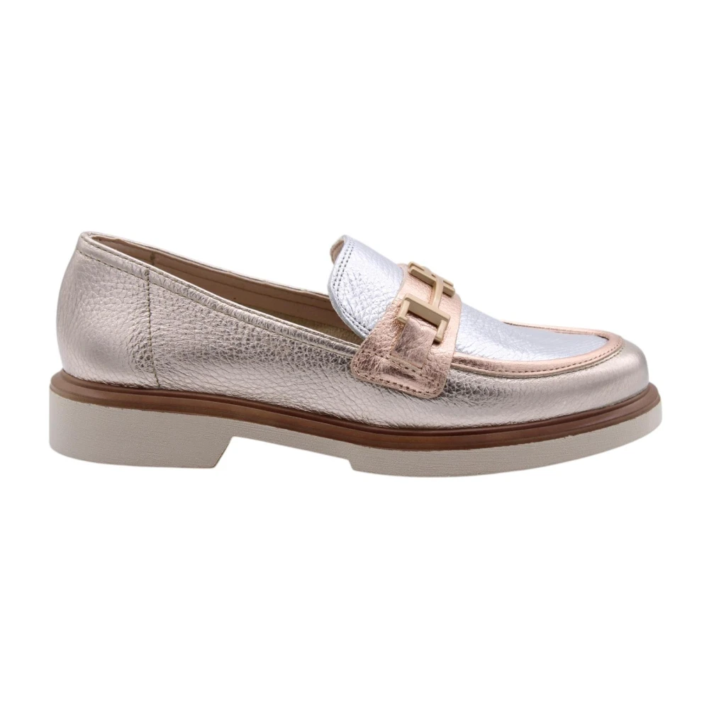 Hispanitas Gray Abbey Loafers - Female - Loafers - 7 Uk - Shoes