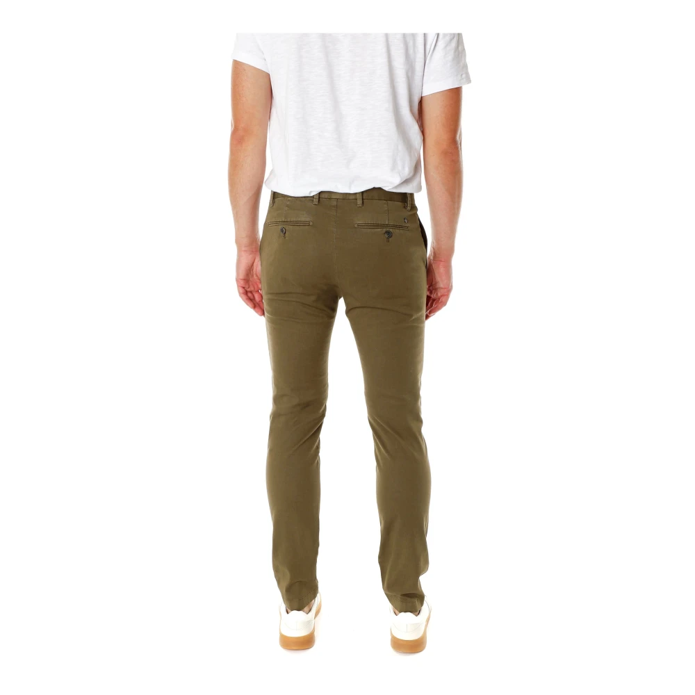 closed Chinos Green Heren