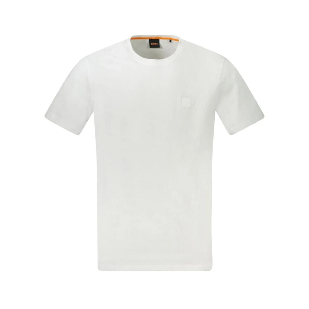 Hugo Men's White Cotton T-Shirt - T-Shirts - 3XL - Tops