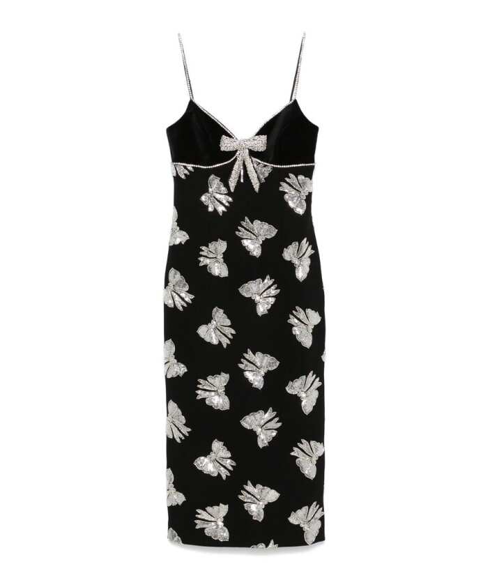 robe-noire-en-velours-a-col-en-v