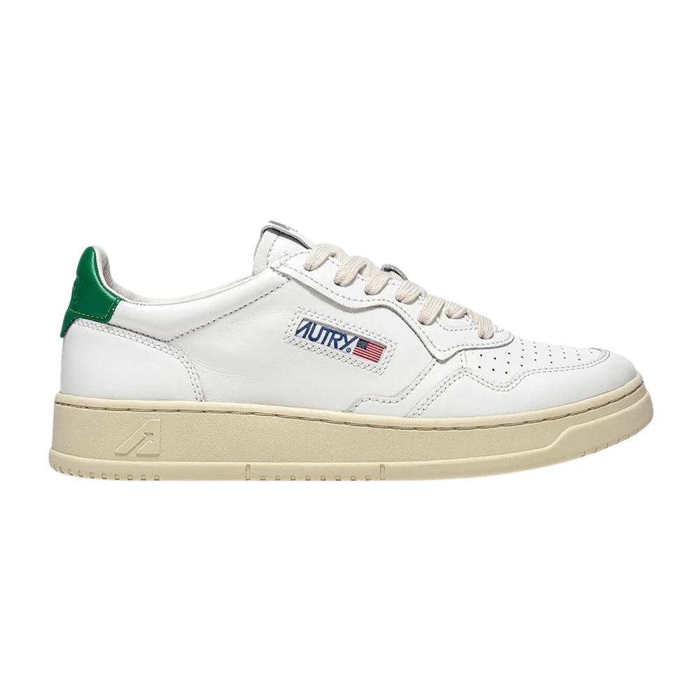 Autry White Sneakers, Female, 7 Uk, Medalist Low