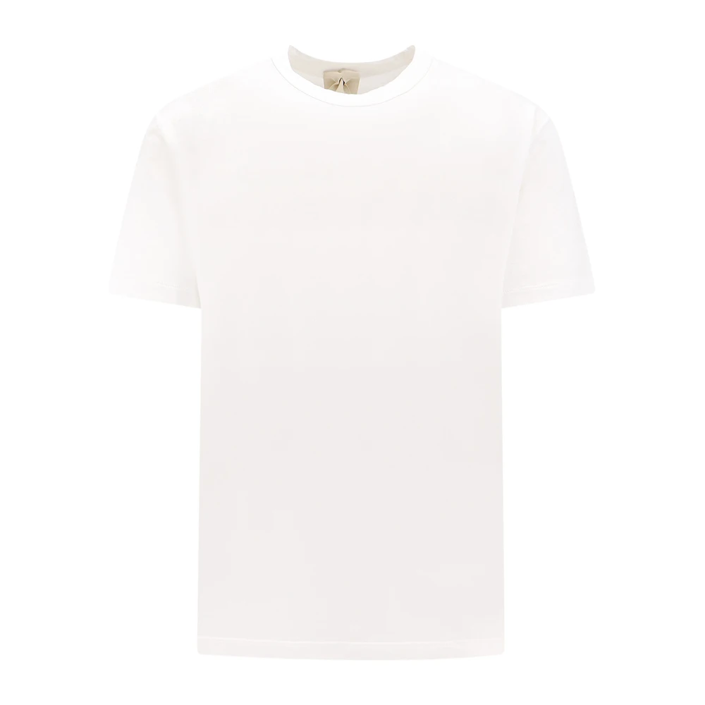Ten C Witte Crew-neck T-shirt White Heren