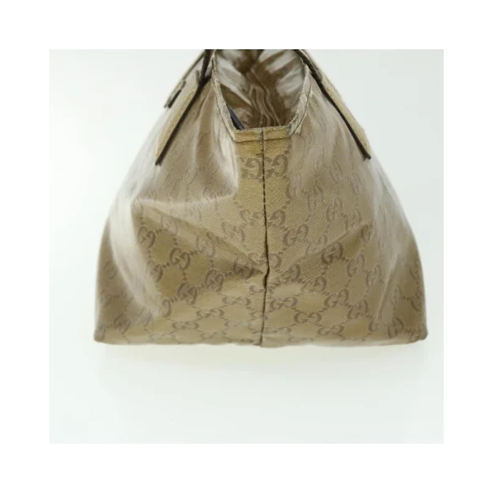 Gucci Vintage Pre-owned Coated canvas gucci-bags Yellow Dames