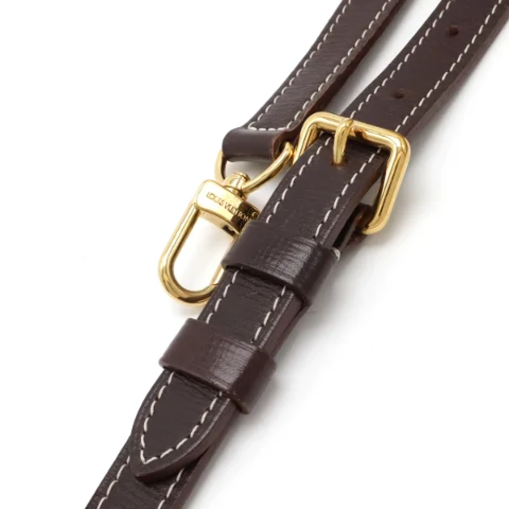 Louis Vuitton Vintage Pre-owned Canvas shoulder-bags Brown Dames