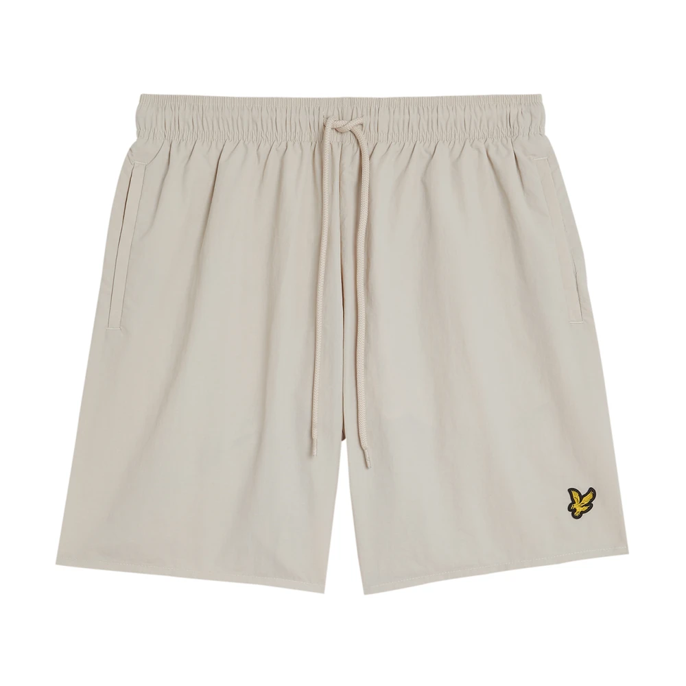 Lyle & Scott Herren Beige Badehose Plain - Bild 3