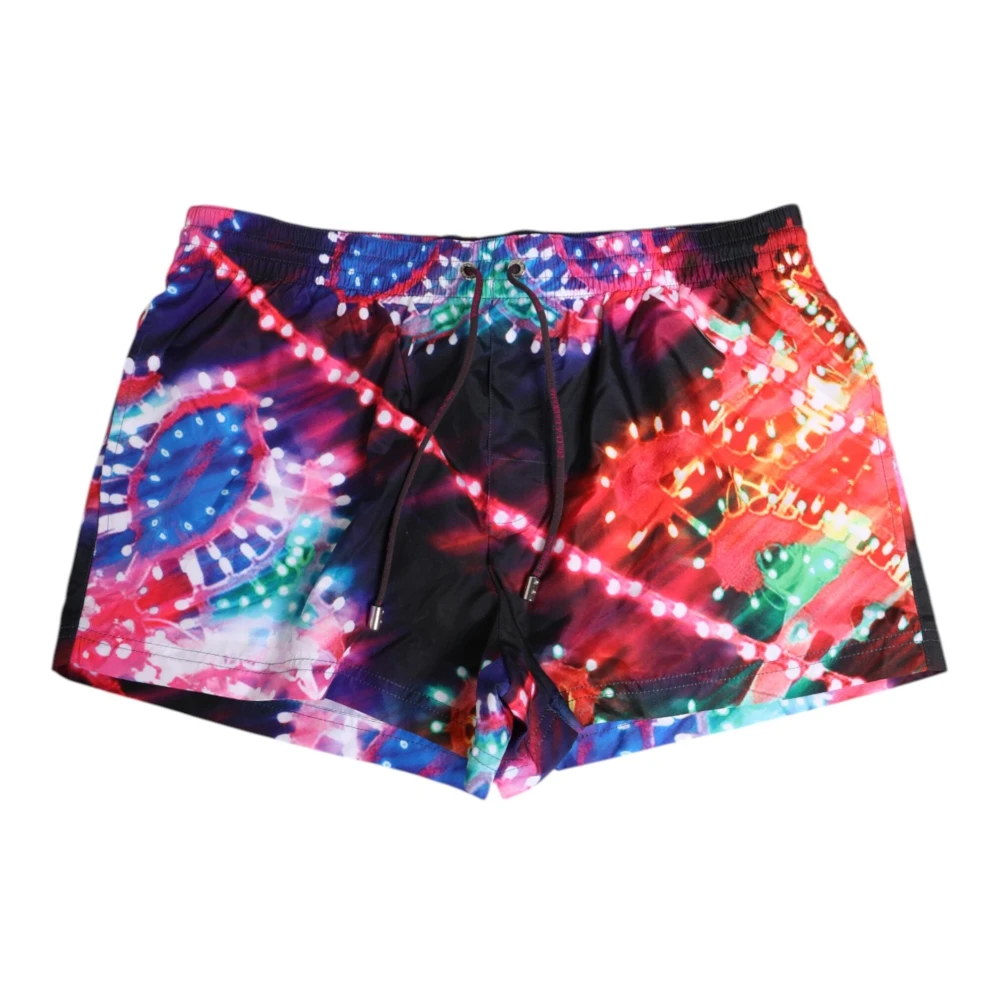 Dolce & Gabbana Men's Multicolor Beachwear, M, Swimshorts