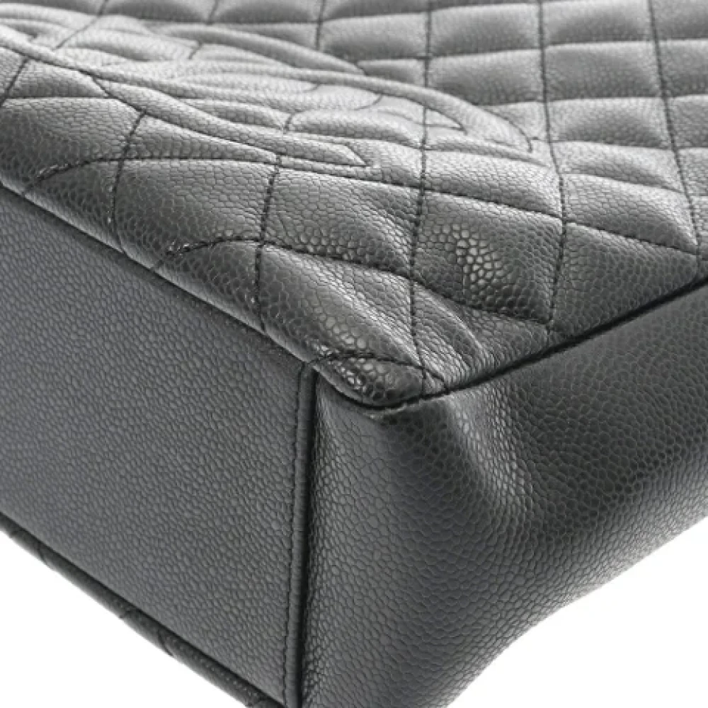Chanel Vintage Pre-owned Leather chanel-bags Black Dames