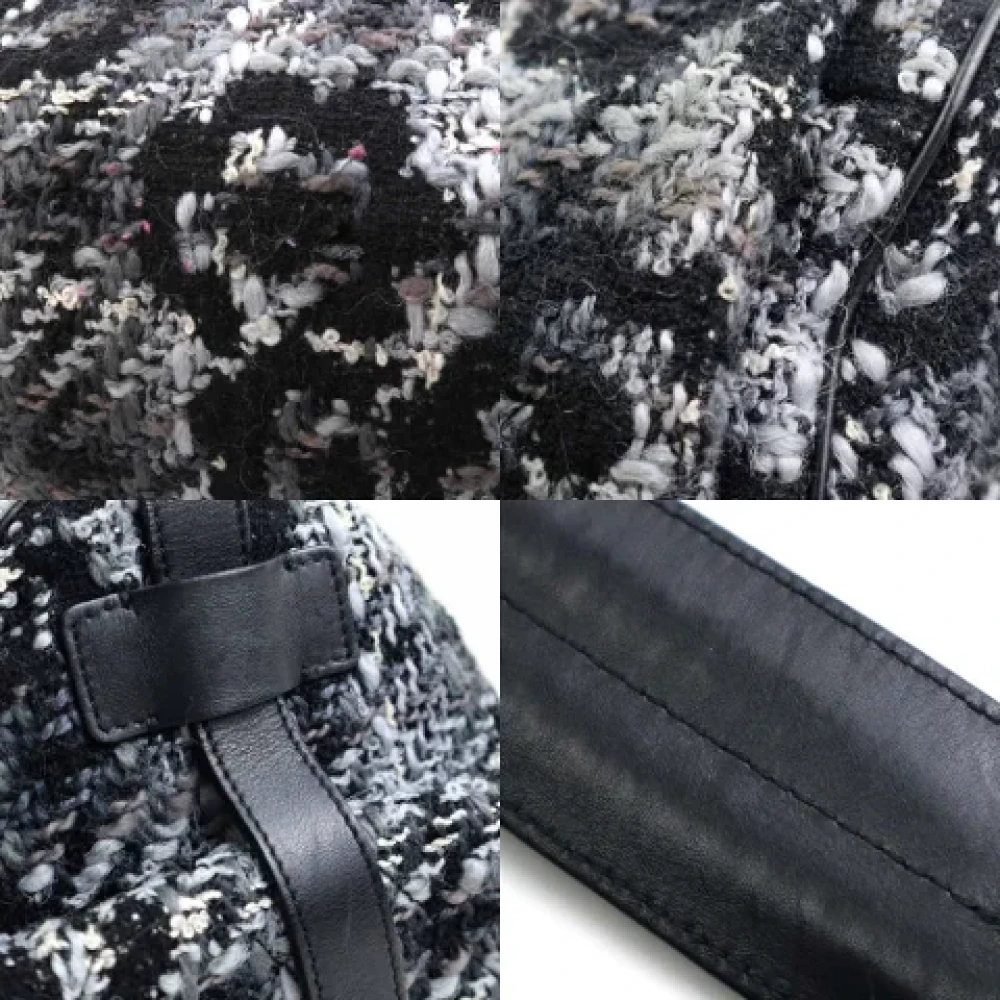Chanel Vintage Pre-owned Fabric shoulder-bags White Dames