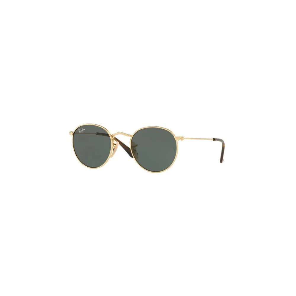 Ray - Ban Gold/Green Rj9547s Junior Round 223/71 Kid Sunglasses Metal Round Normal - Image 3