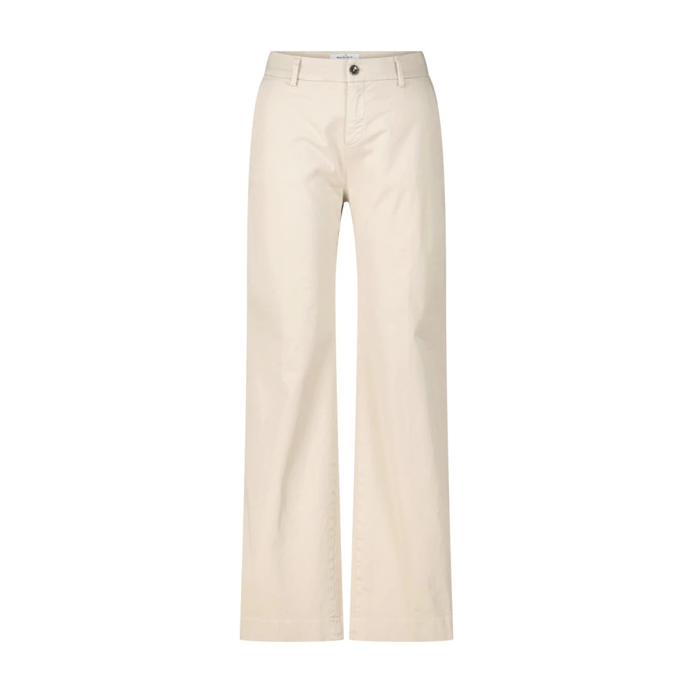Mason's Rechte Snit New York Broek Beige Dames