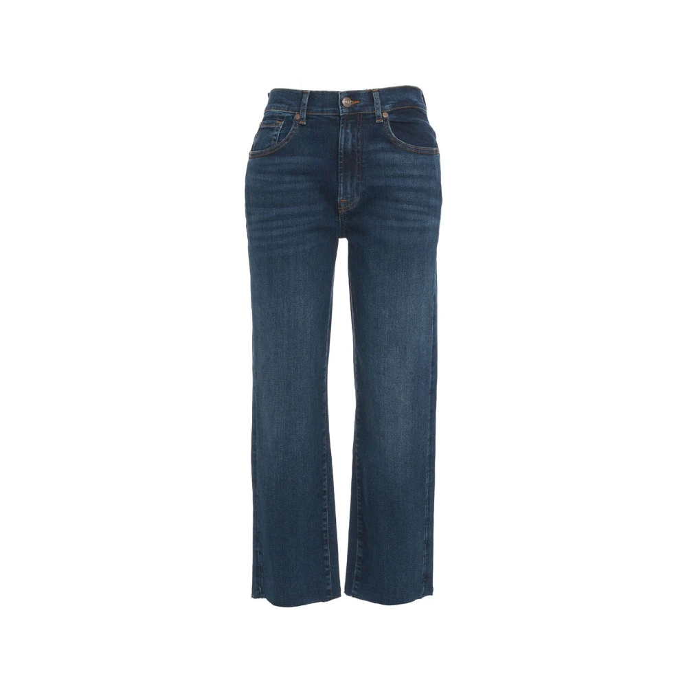 7 For All Mankind Blauwe Jeans Aw24 Dameskleding Blue Dames