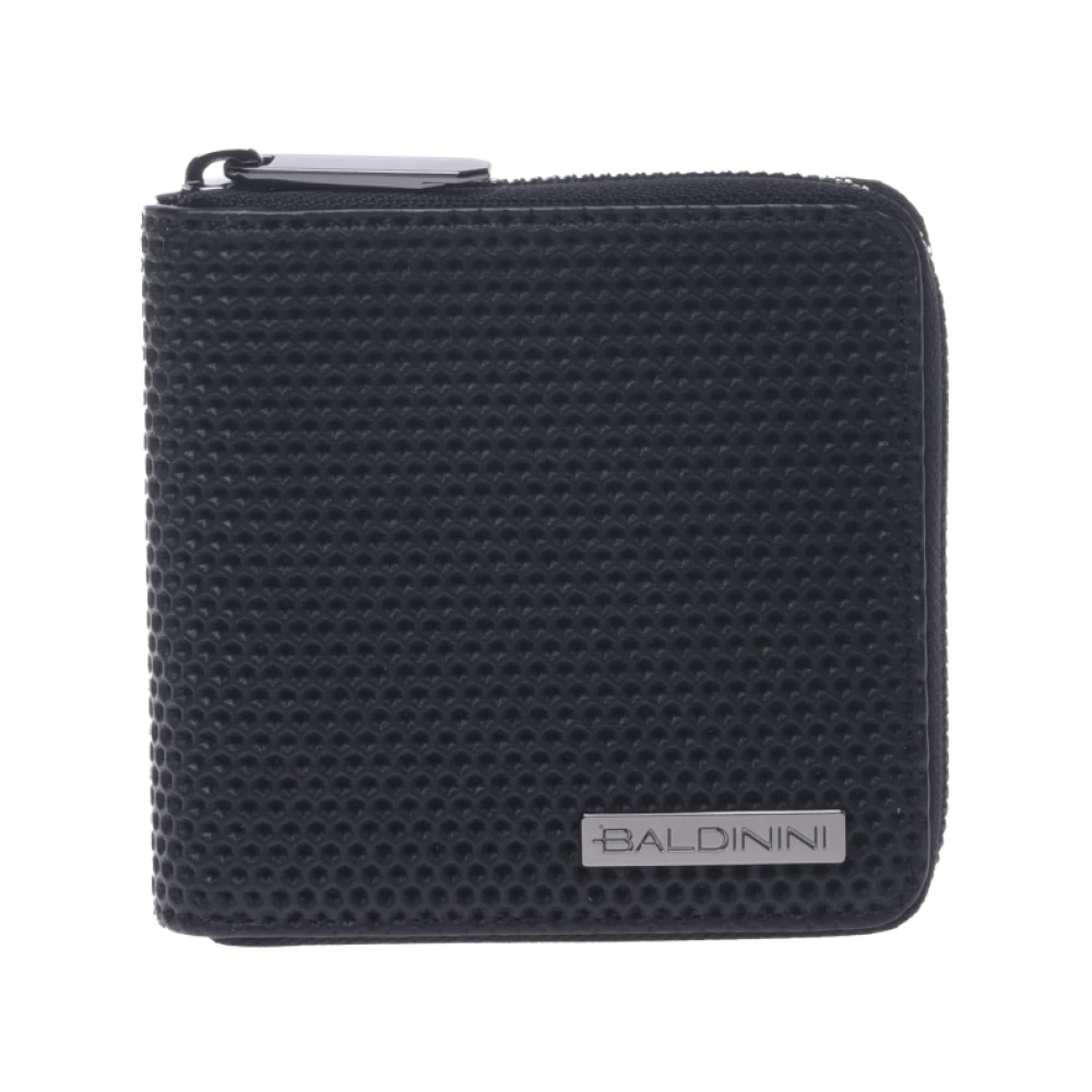 Baldinini Portemonnee met Rits Black Heren