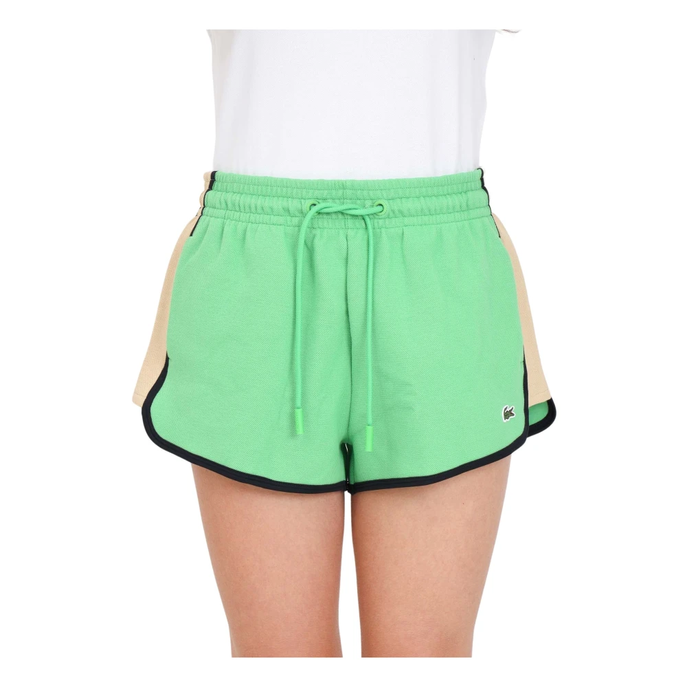 Lacoste Short Shorts Green Dames