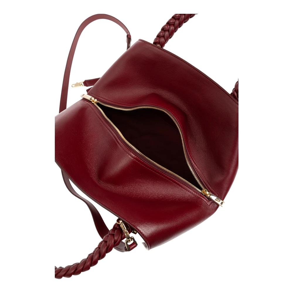 Salvatore Ferragamo Handtas Sjaal Red Dames